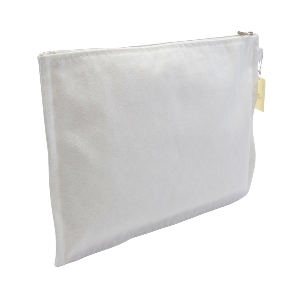 HERMES white gray pouch, new with tags.th tags. - Picture 2 of 4